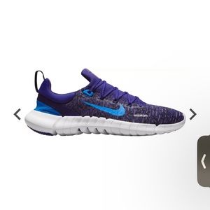 Nike Free Run 5.0 Next Nature Royal Blue Men Running Sneaker shoes New No Box